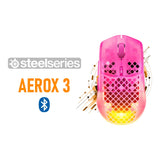 SteelSeries Aerox 3 Gen 2 Wireless Gaming Mouse - Magenta Haze SS-62716