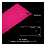 SteelSeries QcK Heavy Gaming Mouse Pad - XXL Magenta SS-63478