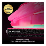SteelSeries QcK Heavy Gaming Mouse Pad - L Magenta SS-63479