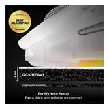 SteelSeries QcK Heavy Gaming Mouse Pad - L White SS-63480