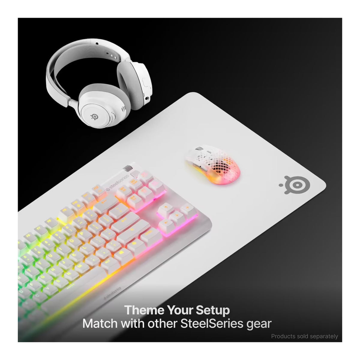 SteelSeries QcK Heavy Gaming Mouse Pad - XXL White SS-63481