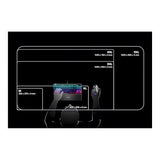 SteelSeries QcK Prism Cloth Series RGB Gaming Mouse Pad - XL Black SS-63826