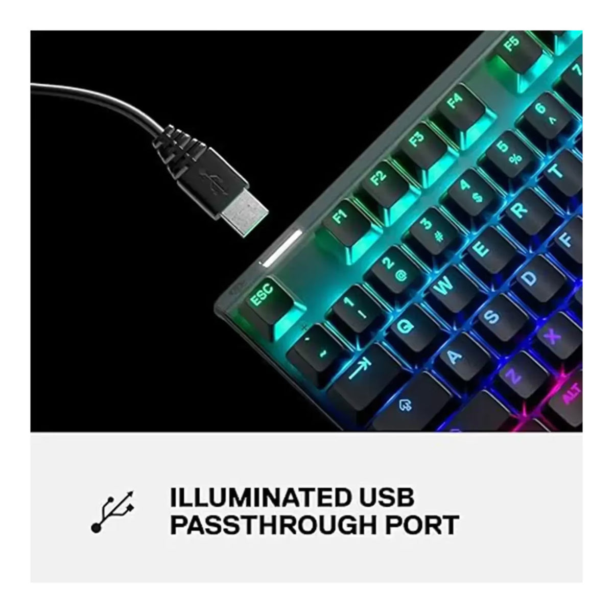 SteelSeries Apex 7 RGB Wired Gaming Keyboard - Red Switches SS-64636