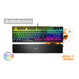 SteelSeries Apex 7 RGB Wired Gaming Keyboard - Red Switches SS-64636