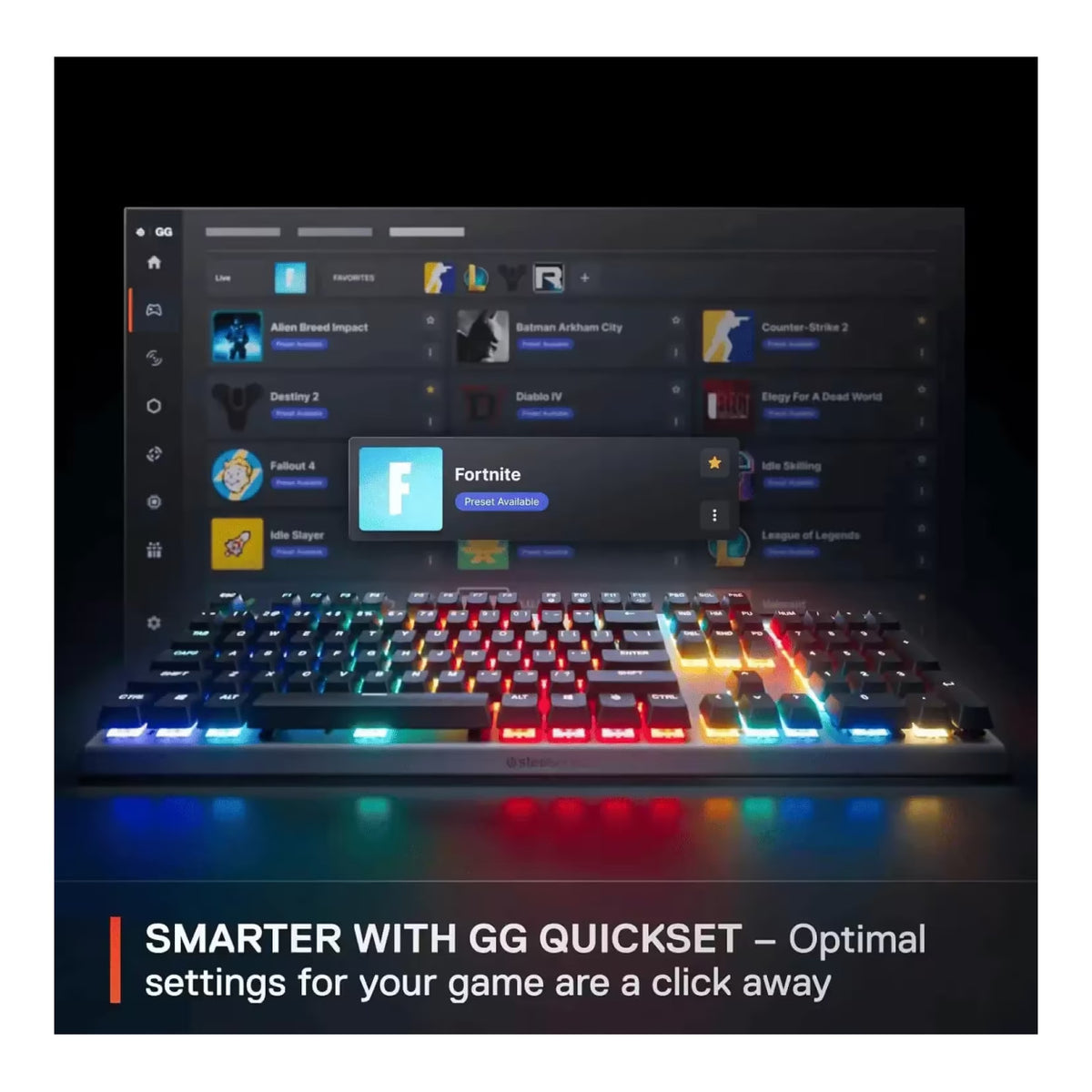 SteelSeries Apex Pro Gen 3 RGB Wired Gaming Keyboard - HyperMagnetic Switches SS-64660