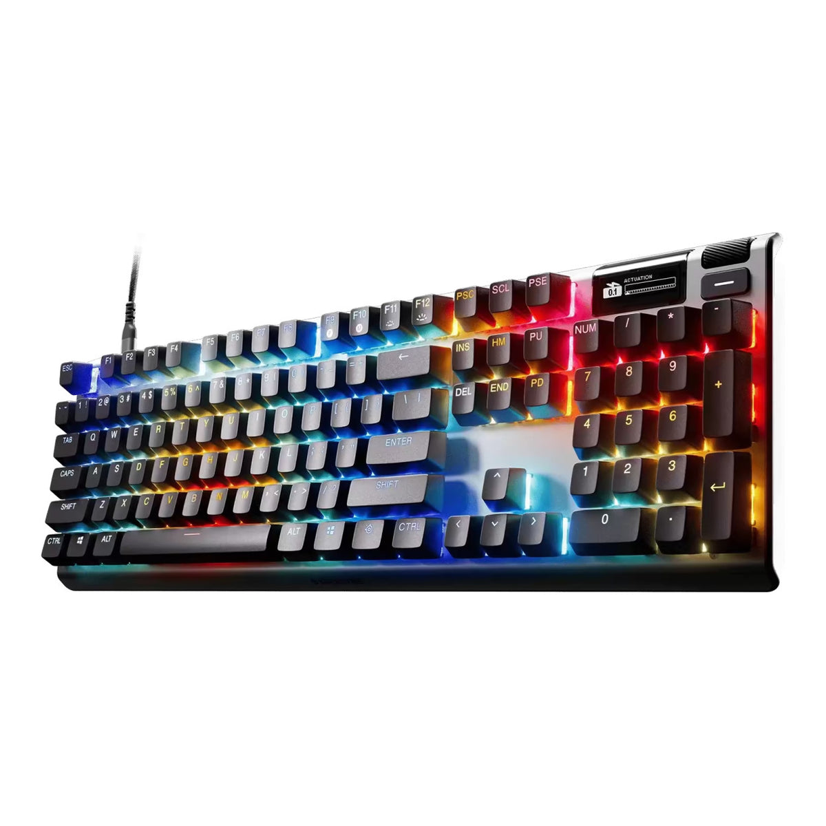 SteelSeries Apex Pro Gen 3 RGB Wired Gaming Keyboard - HyperMagnetic Switches SS-64660