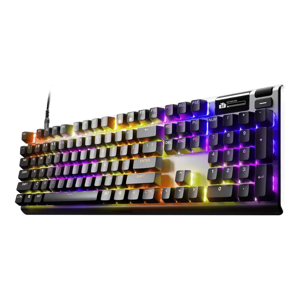 SteelSeries Apex Pro Gen 3 RGB Wired Gaming Keyboard - HyperMagnetic Switches SS-64660