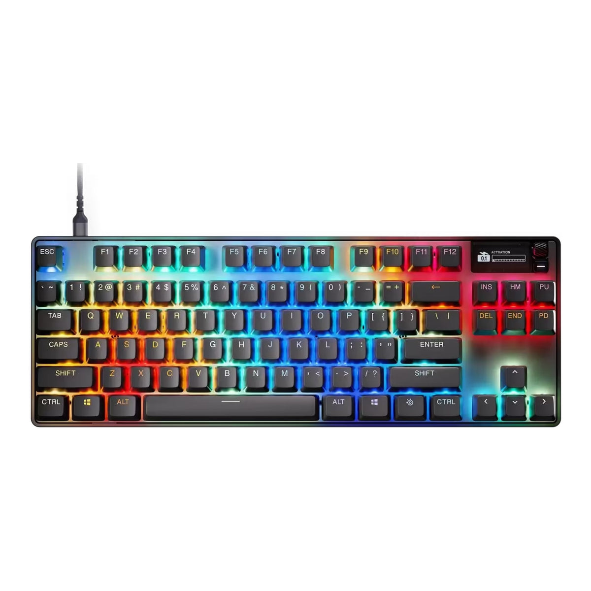 SteelSeries Apex Pro TKL Gen 3 RGB Wired Gaming Keyboard - HyperMagnetic Switches SS-64740