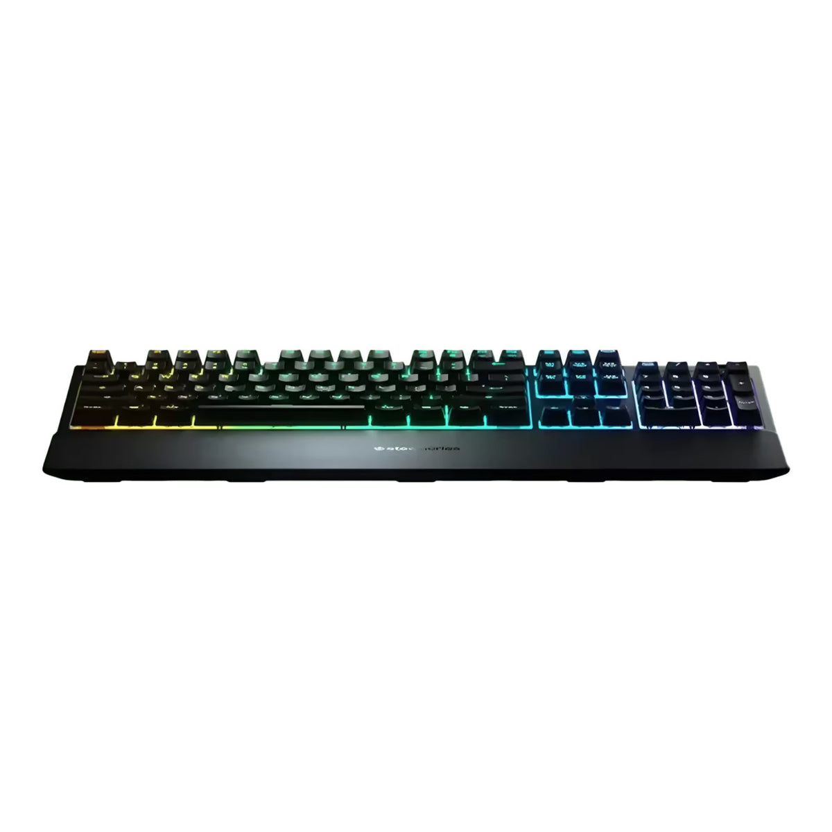 SteelSeries Apex 3 RGB Wired Gaming Keyboard - Whisper Quiet Switches SS-64795
