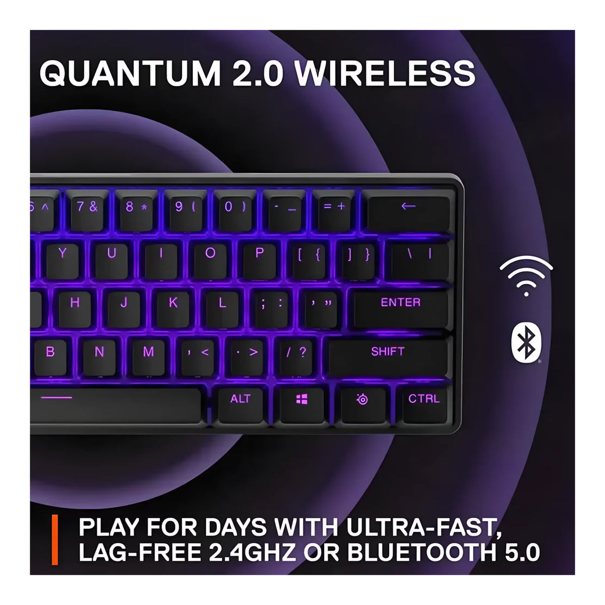 SteelSeries Apex Pro Mini RGB Wireless Gaming Keyboard SS-64842
