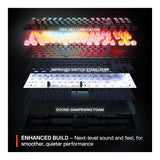 SteelSeries Apex Pro TKL Gen 3 RGB Wired Gaming Keyboard White - HyperMagnetic Switches SS-64898