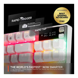 SteelSeries Apex Pro TKL Gen 3 RGB Wired Gaming Keyboard White - HyperMagnetic Switches SS-64898