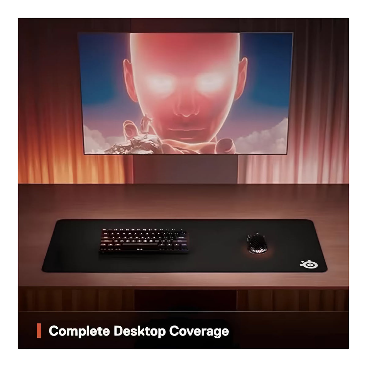 SteelSeries QcK Gaming Mouse Pad - XXL Black SS-67500