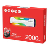 ADATA SPECTRIX S65G M.2 2TB PCIe 4.0 NVMe Internal SSD SSPECTRIXS65G-2000G-CI