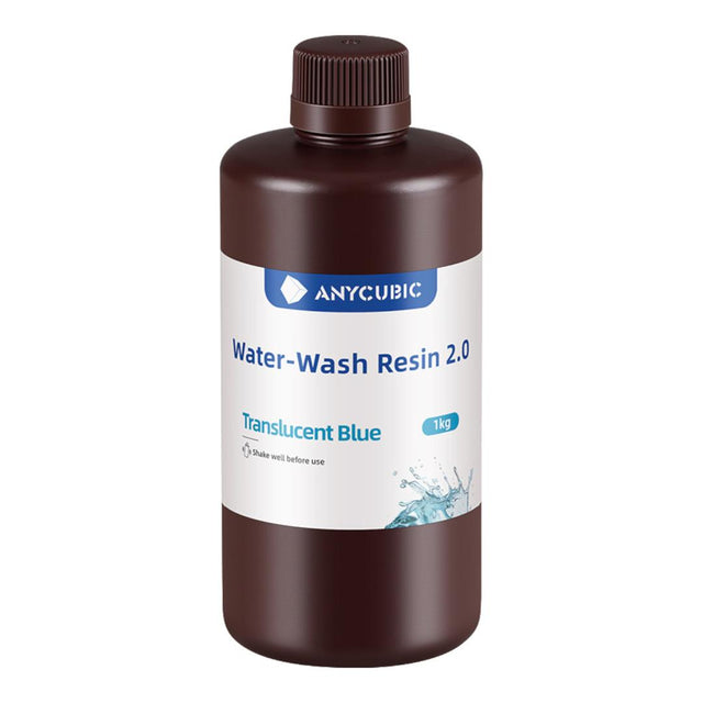 Anycubic Water-Wash Resin 2.0 1Kg - Translucent Blue SSX2TB-10