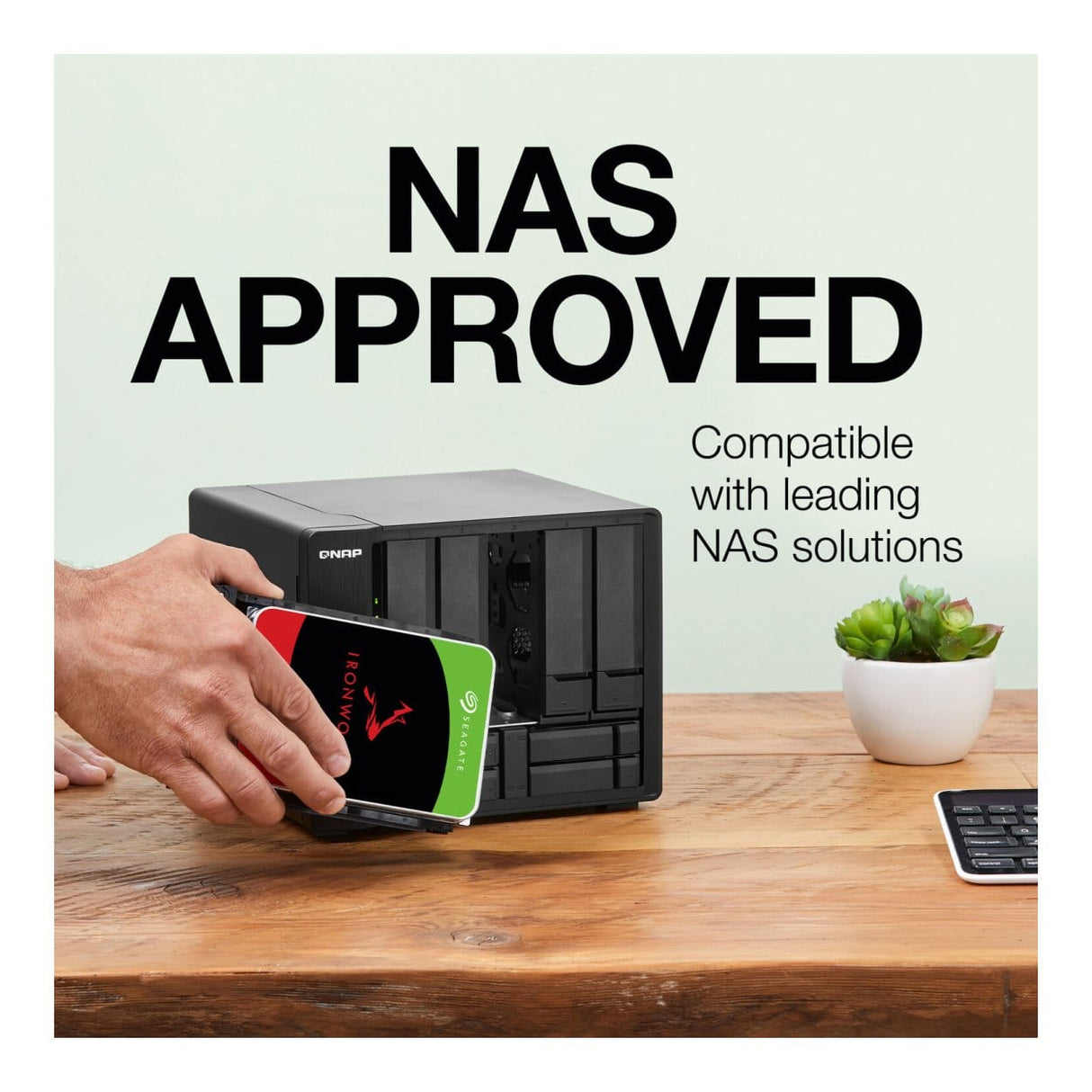 Seagate IronWolf 3.5-inch 4TB Serial ATA III Internal Hard Drive ST4000VN006