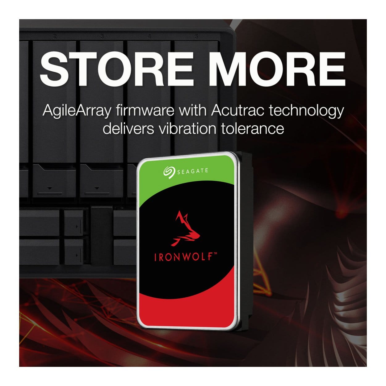 Seagate IronWolf 3.5-inch 4TB Serial ATA III Internal Hard Drive