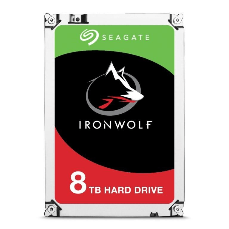 Seagate IronWolf 3.5-inch 8TB SATA 5400 RPM Internal NAS Hard
