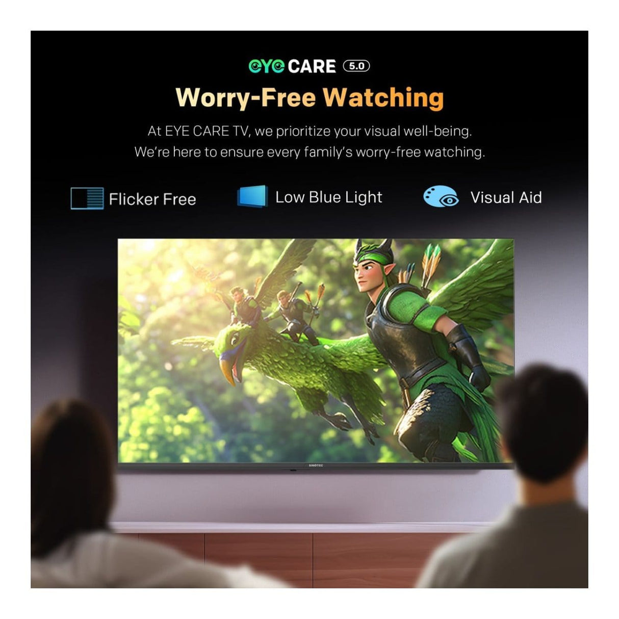 Sinotec STL-40G2 40-inch FHD LED Google Smart TV