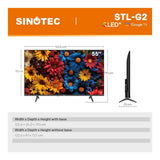 Sinotec STL-55G2Q 55-inch 4K UHD QLED LED Google Smart TV