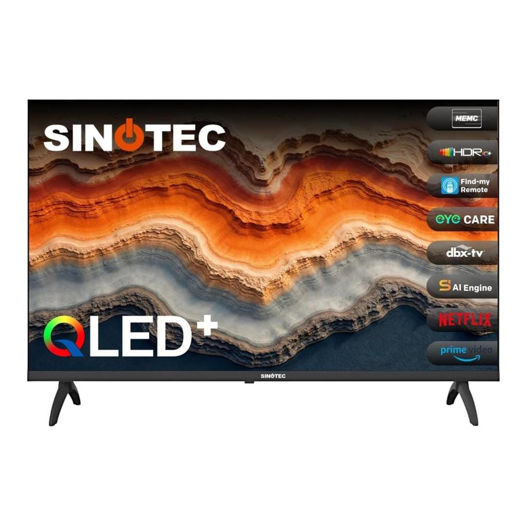 Sinotec STL-55G2Q 55-inch 4K UHD QLED LED Google Smart TV
