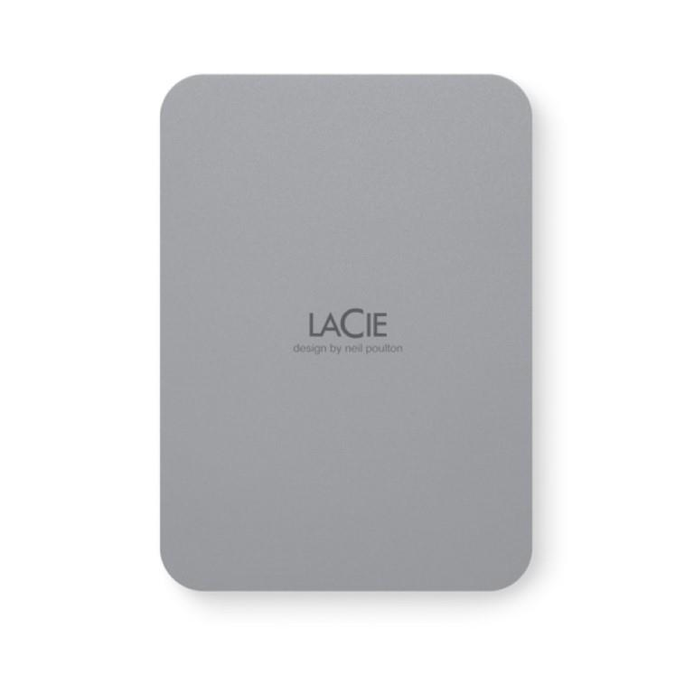 LaCie 5TB Aluminum Enclosure External hard Drive Silver STLR5000400