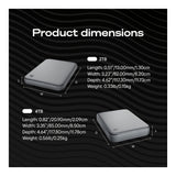 Seagate Expansion Portable 2.5-inch 2TB USB-C Black External Hard Drive STNN2000400