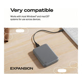 Seagate Expansion Portable 2.5-inch 2TB USB-C Black External Hard Drive STNN2000400