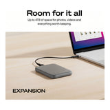 Seagate Expansion Portable 2.5-inch 2TB USB-C Black External Hard Drive STNN2000400