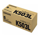 Samsung CLT-K503L Black Toner Cartridge 8,000 Pages Original SU149A Single-pack