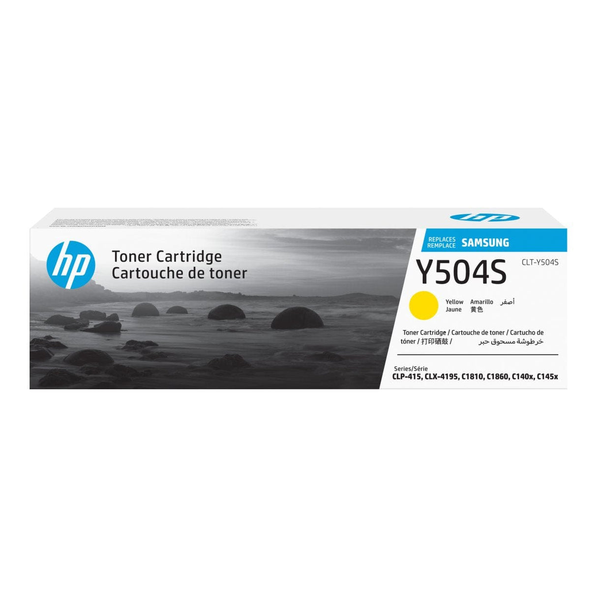 Samsung CLT-Y504S Yellow Toner Cartridge 1800 pages SU504A Single-pack