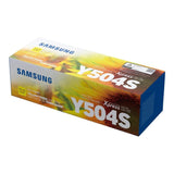 Samsung CLT-Y504S Yellow Toner Cartridge 1800 pages SU504A Single-pack