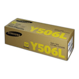 Samsung CLT-Y506L Yellow Toner Cartridge 3,500 Pages Original SU517A Single-pack
