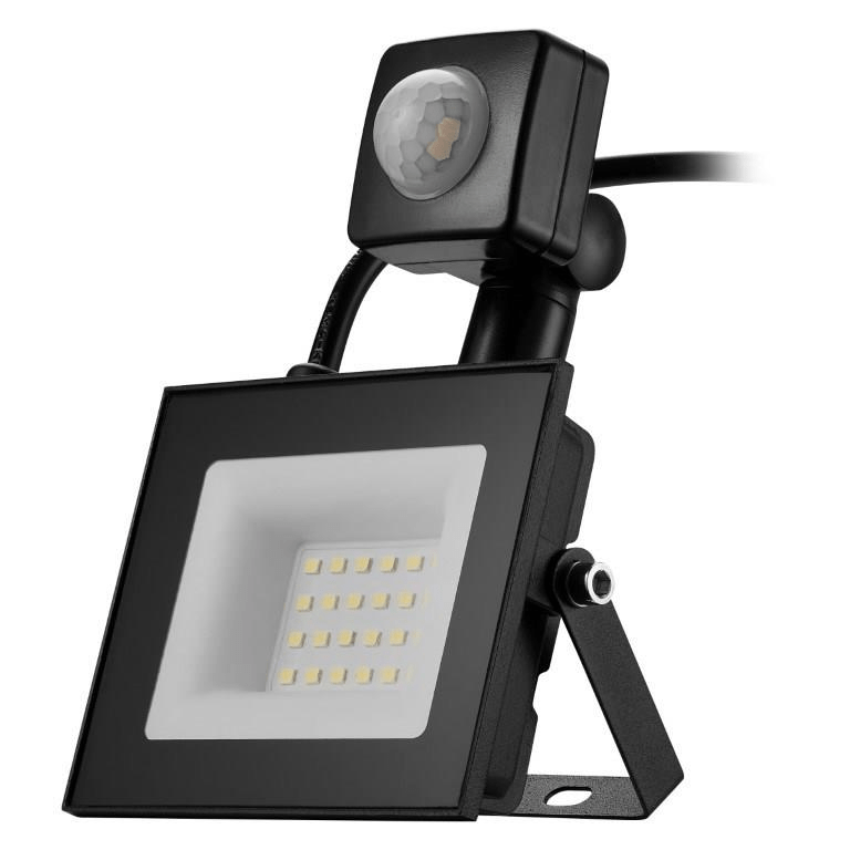 Switched Classic 20W LED Flood Light with Automatic Motion Sensor SWD ...