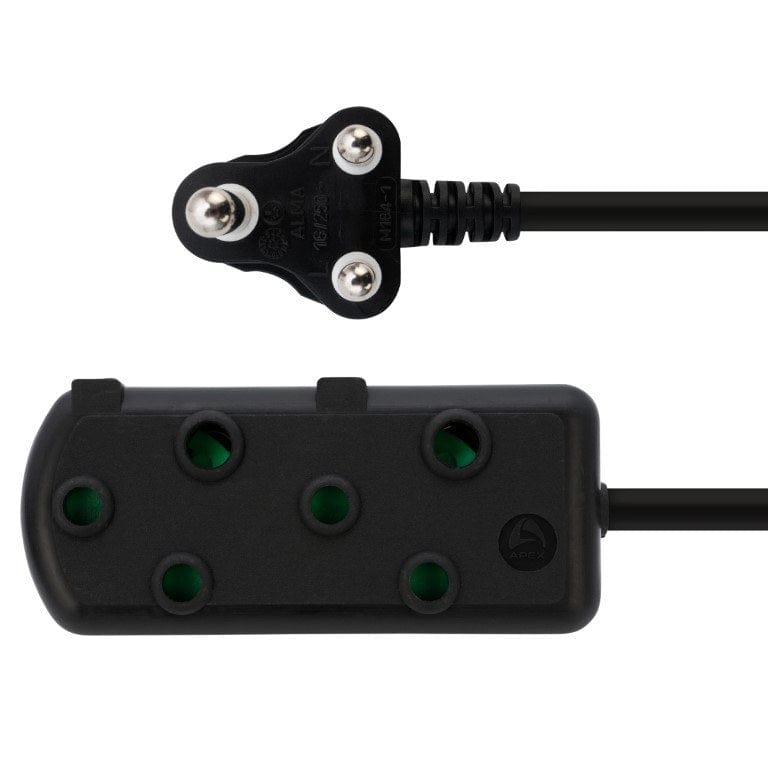Switched Basics 20m Heavy Duty SBS Extention Cable 2 x 16A Socket