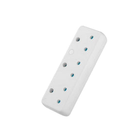 Switched 3 Way Adapter - White SWD-72008-WT