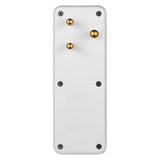 Switched 4-way Schuko Adapter White SWD-72013-WT