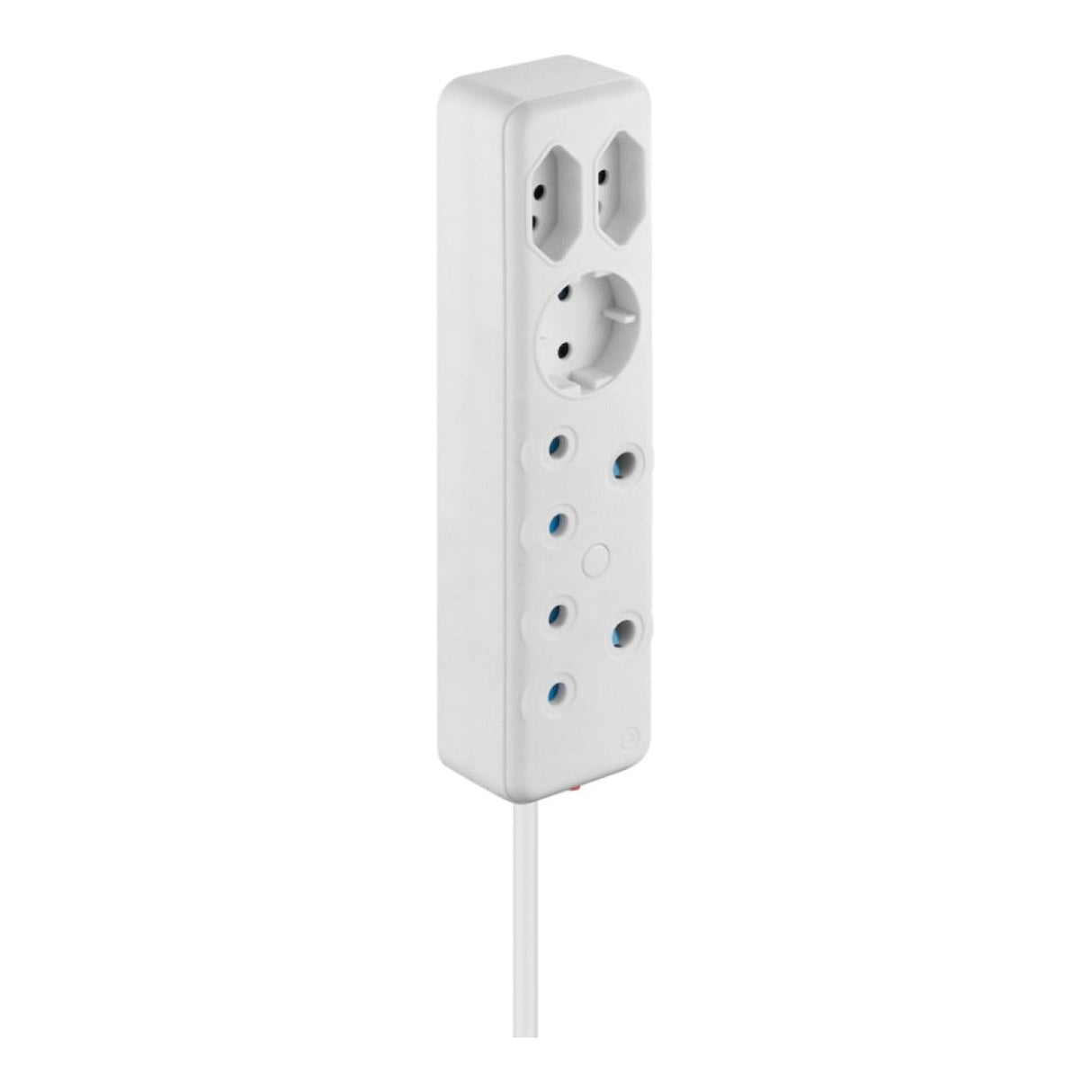 Switched 5-Way Multiplug White SWD-75018-05-WT