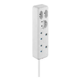 Switched 5-Way Multiplug White SWD-75018-05-WT