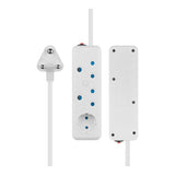 Switched 3-Way Multiplug White SWD-75017-05-WT