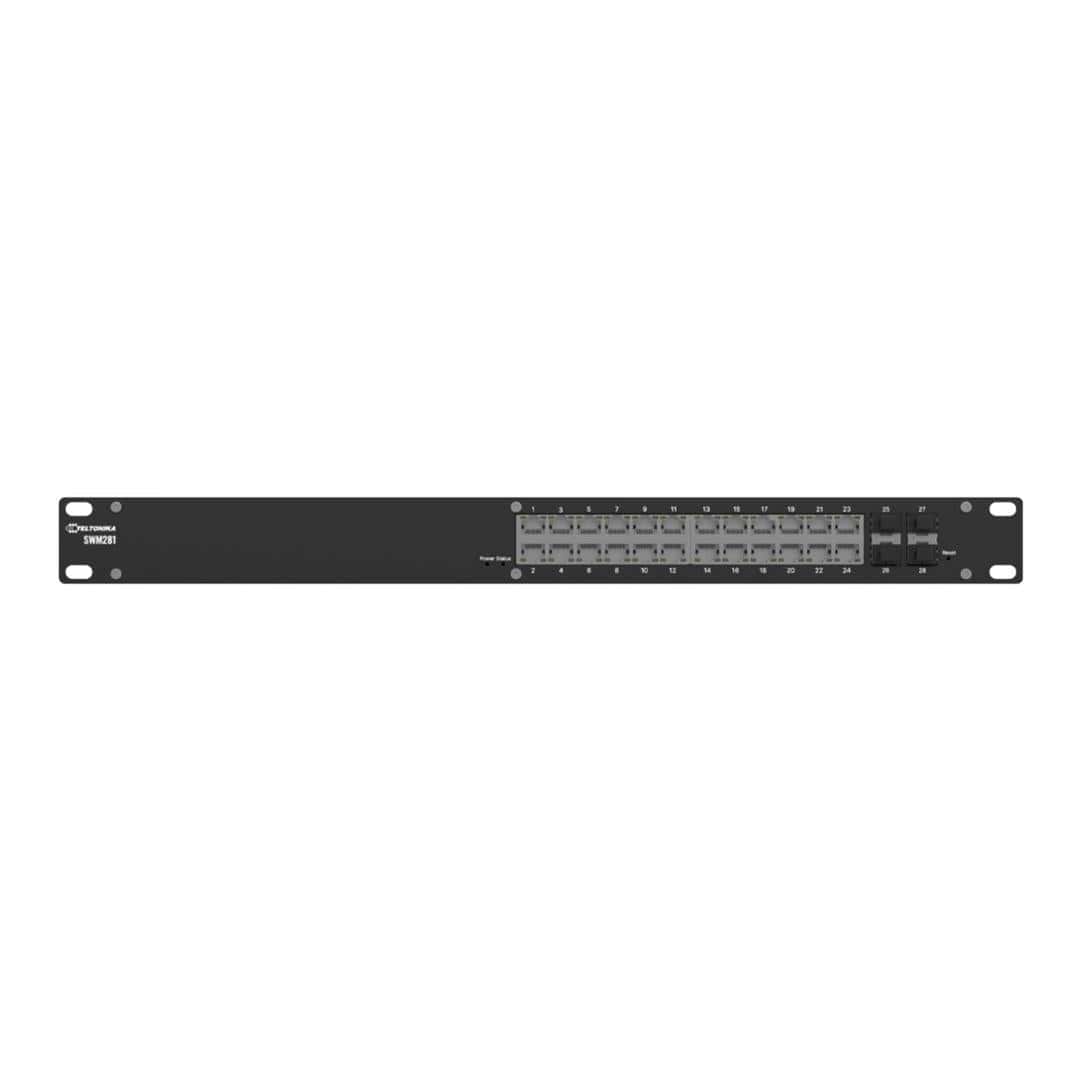 Teltonika SWM281 24-port L2 Gigabit Ethernet Mananaged Switch