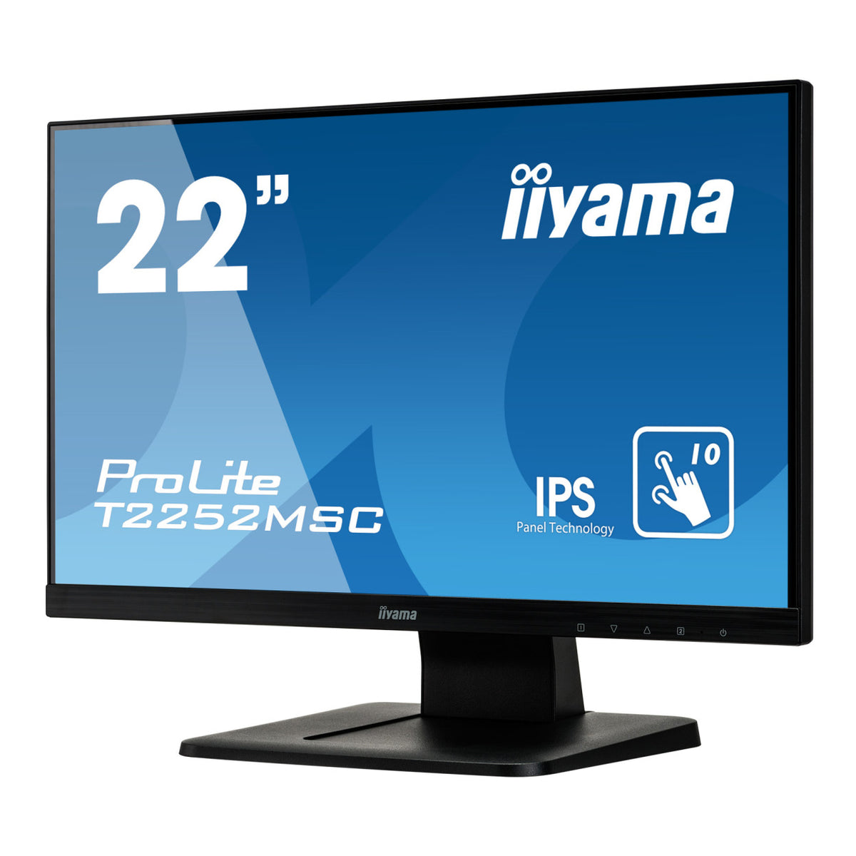 iiyama ProLite T2252MSC-B1 22-inch 1920 x 1080p FHD 16:9 60Hz 7ms LED IPS Touchscreen Monitor