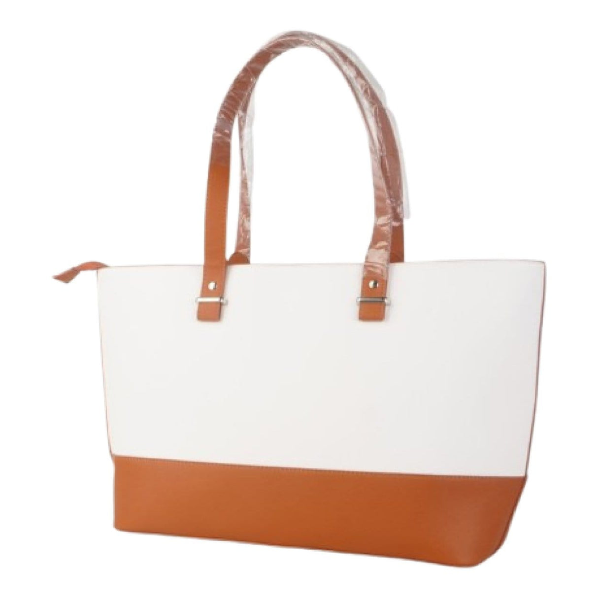 Kenton 15.6-inch Ladies Notebook Bag Brown And Cream T23019-BROWN/CREAM