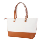 Kenton 15.6-inch Ladies Notebook Bag Brown And Cream T23019-BROWN/CREAM