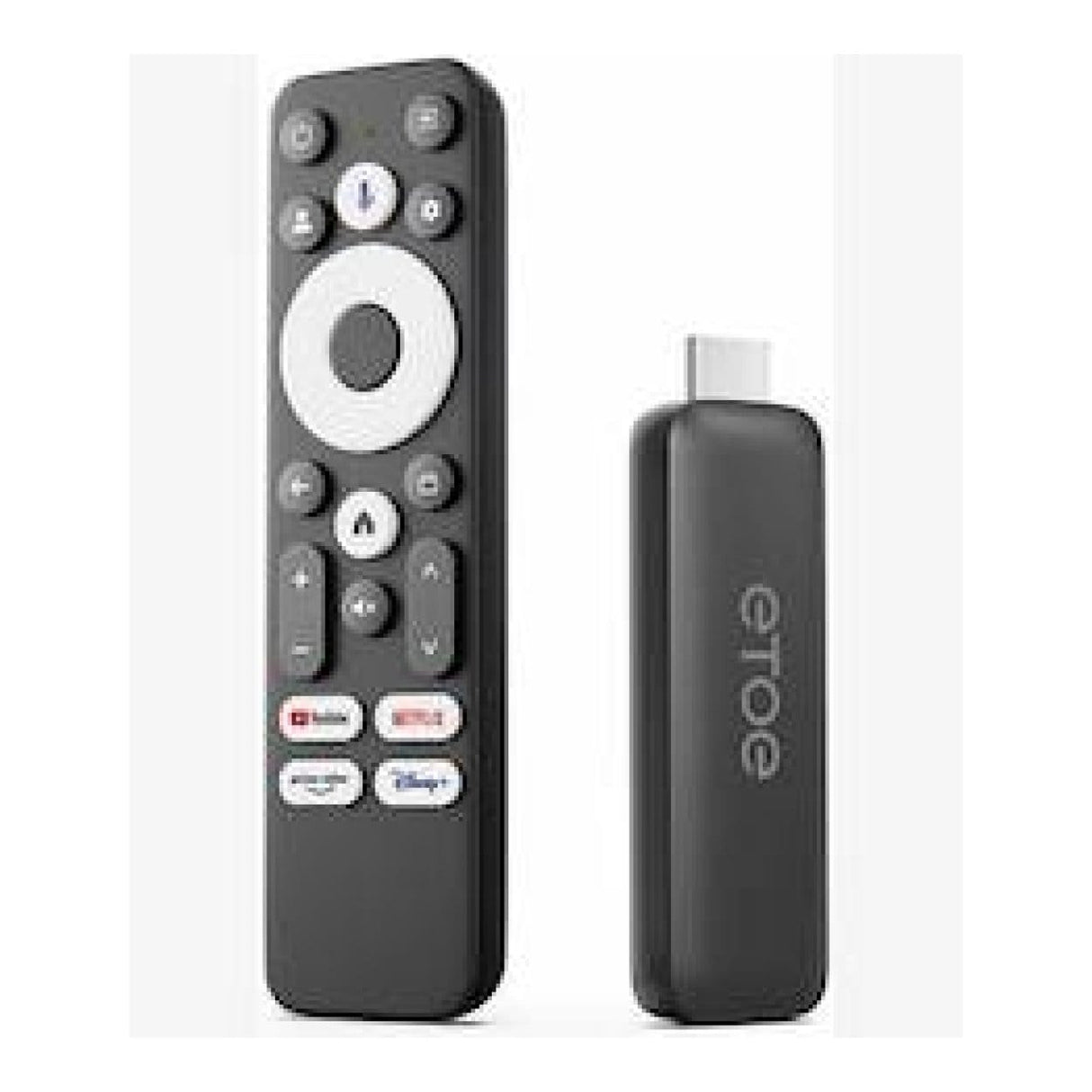 ETOE T2 Certified 4K UHD Google Android Smart TV Stick T2GTV