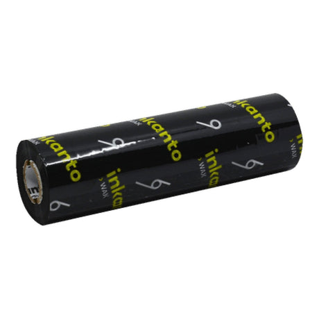 Inkanto AWXFH 110mmx91m Premium Wax Ribbon - 25 Rolls per Box T42929IO