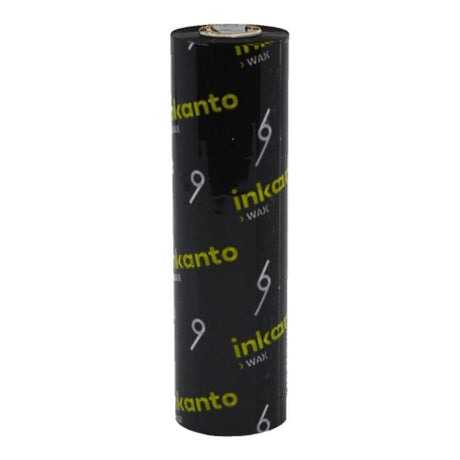 Inkanto AWXFH 110mmx91m Premium Wax Ribbon - 25 Rolls per Box T42929IO