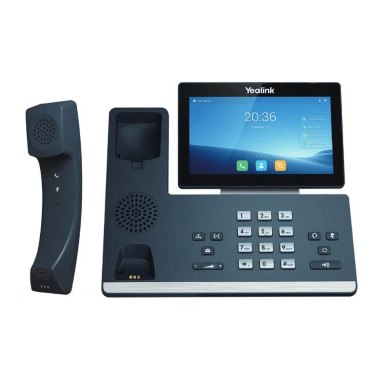 Yealink T58W-PRO 7-inch Multi Touch Android IP Desk Phone with Bluetooth Handset