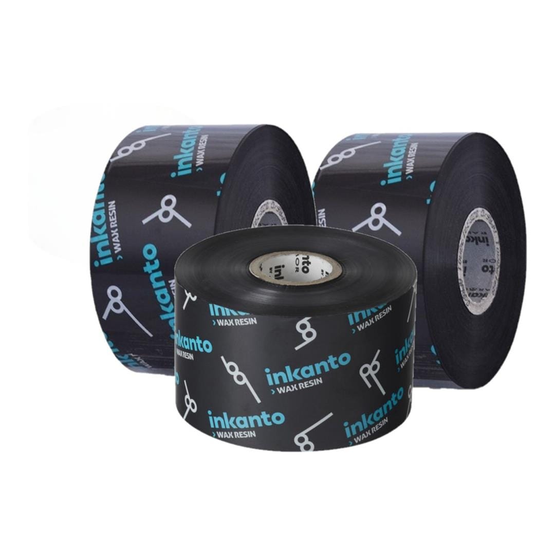 Inkanto ARP6 110mmx360m Wax Resin Ribbon - 10 Rolls per Box T76585IO