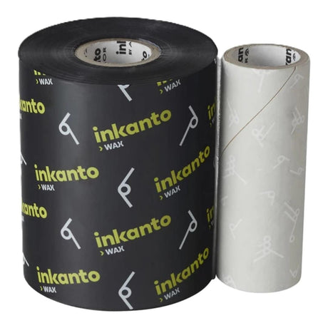Inkanto AWR1 104mmx360m Value Wax Ribbon - 10 Rolls per Box T76680IO
